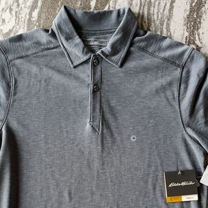Eddie Bauer Men's Contour Performance Polo Shirt New Size Medium